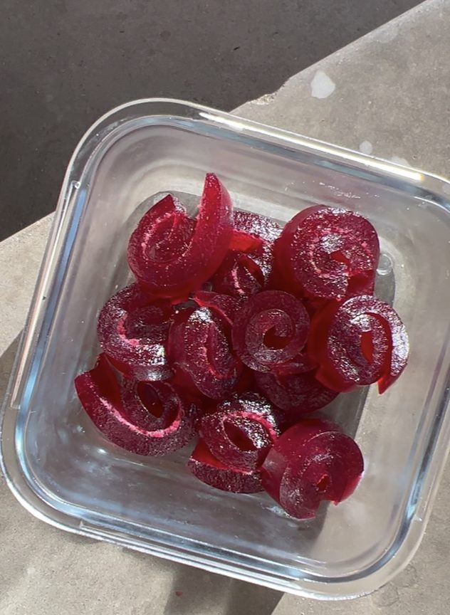 Berry Gelatin Gummies card