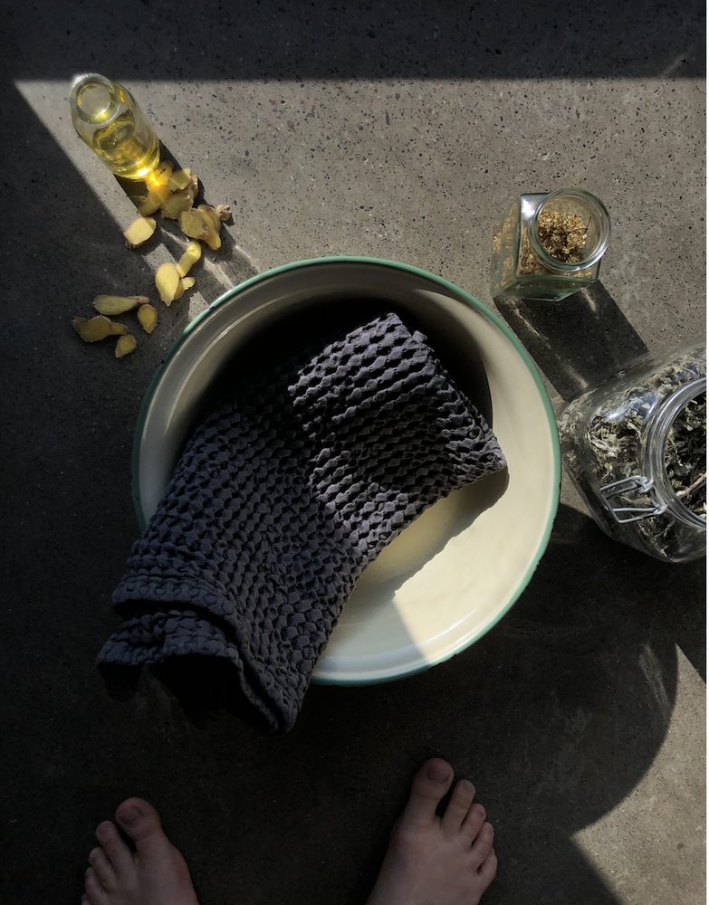 Witchy Foot Soak card